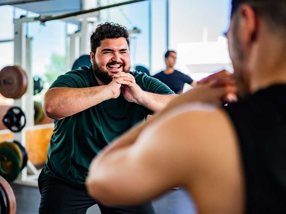 Large studies show that exercise alone usually produces modest weight loss.