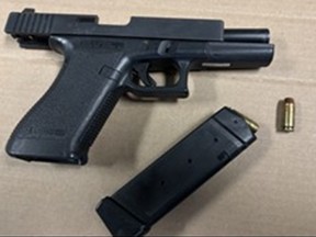 Teen charged after loaded handgun seized in north Toronto Teen charged after loaded handgun seized in north Toronto