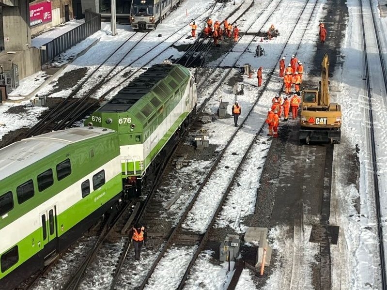 TRAIN WRECK CHAOS: Commuters STRANDED as GO Transit System COLLAPSES!
