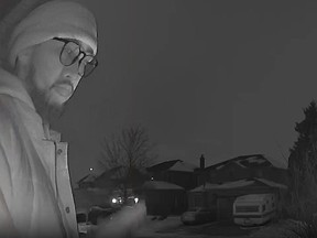 Hamilton Police want to identify this male suspect, who is accused of breaking into homes in the East Mountain.