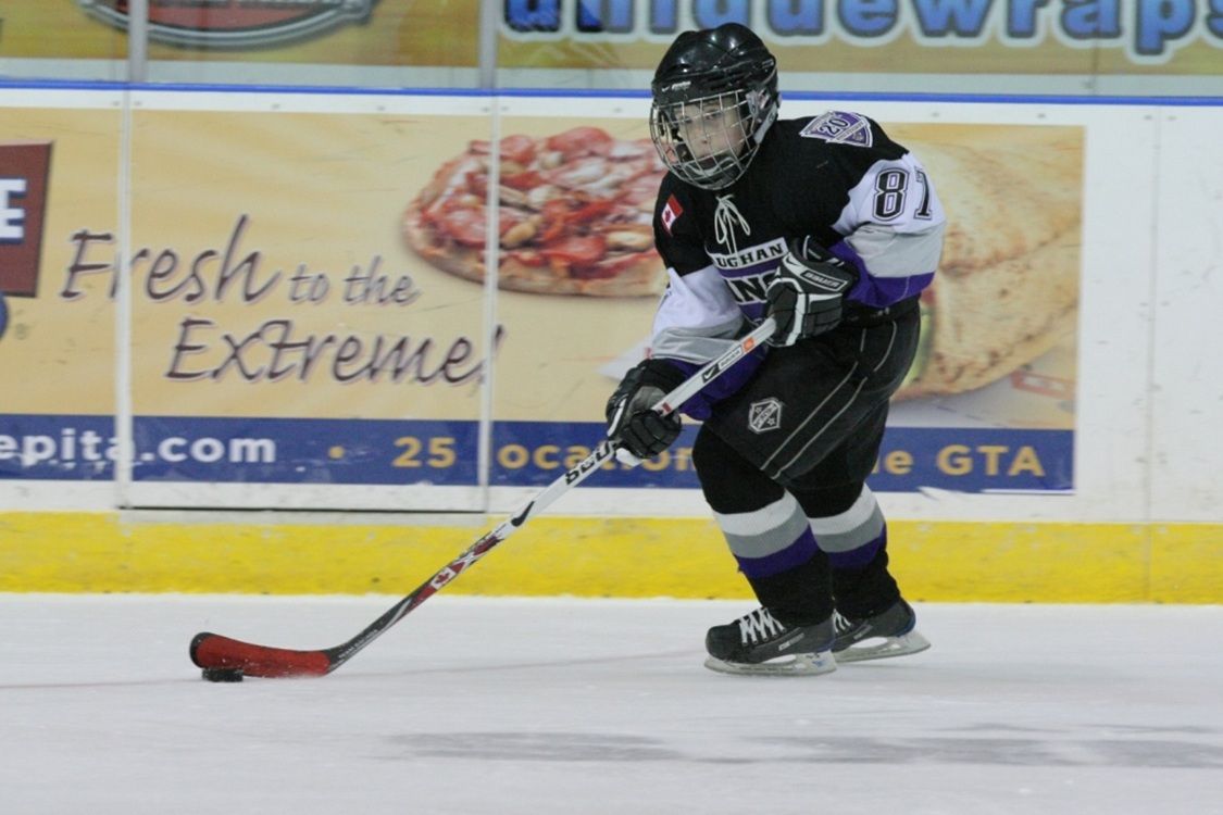 A young Mitch Marner during his Vaughan Kings days.