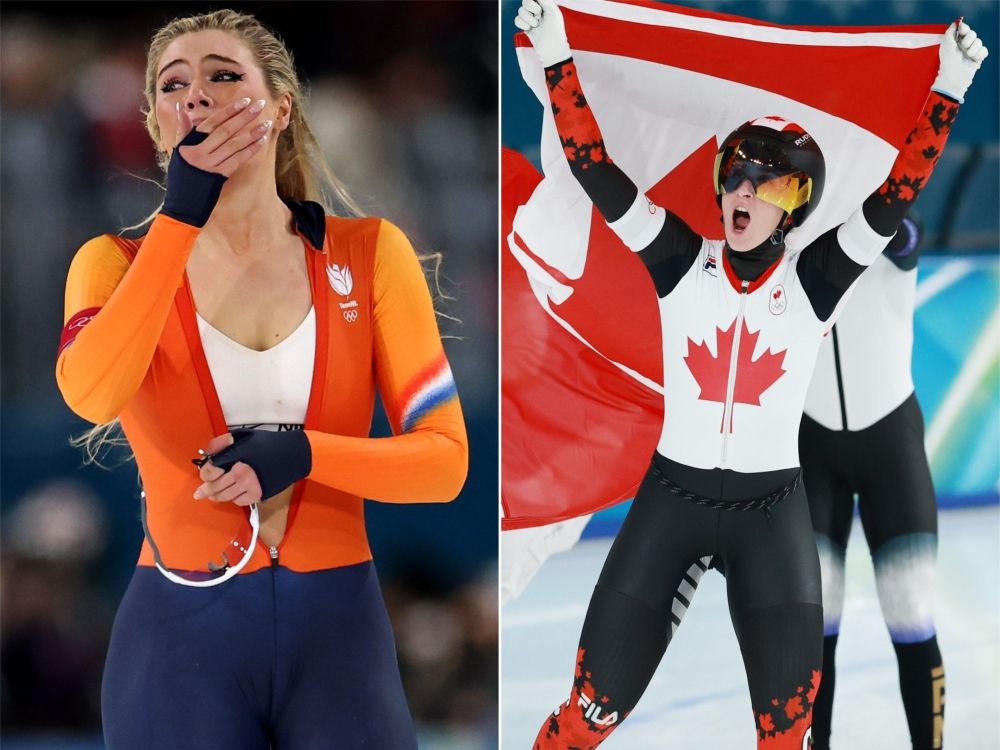 Canadian Olympian jokes about paying mortgage after Jutta Leerdam’s viral race suit sells for $230Gs