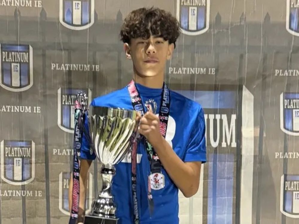 Soccer player Adriel Enriquez, 12, died after collapsing during a team practice. 