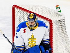 Toronto Sceptres goaltender Raygan Kirk.