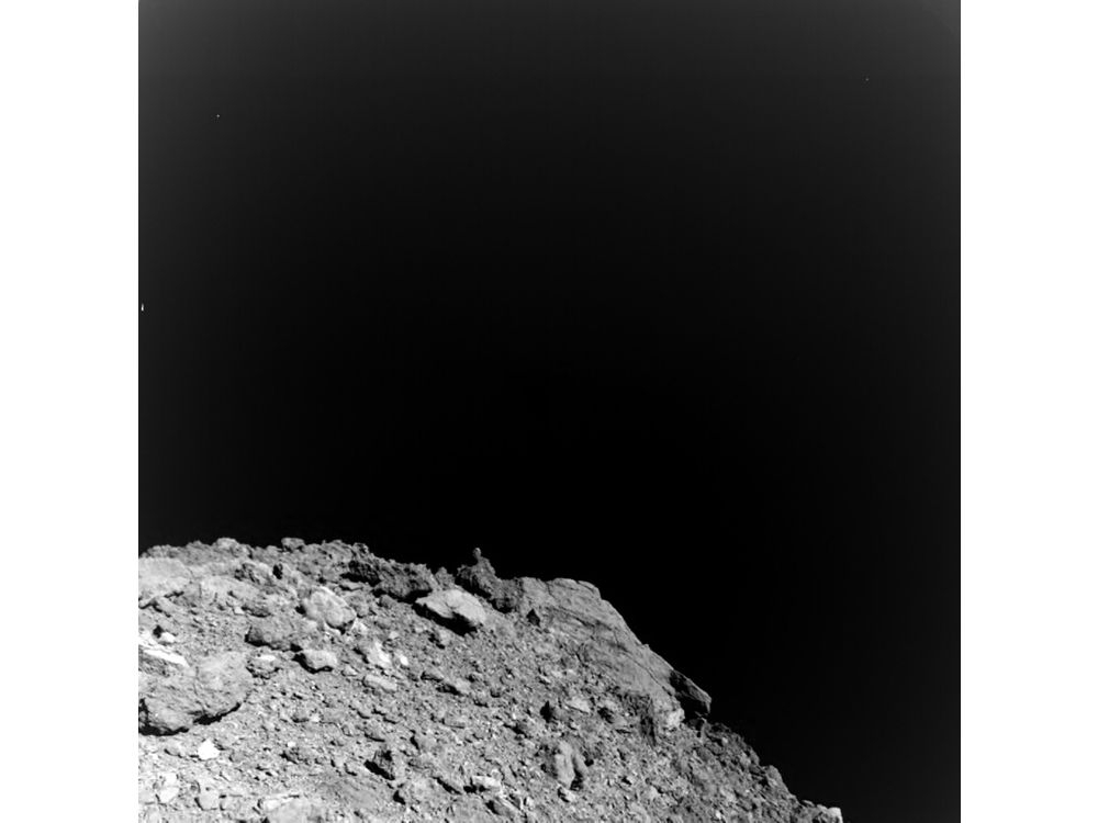  The Ryugu asteroid, hurtling through the Solar System. (HO/Jaumann et. al., Science 2019/AFP/File)