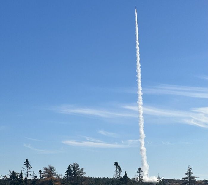 Maritime Launch Services Inc. successfully completed a second suborbital launch demonstration from Spaceport Nova Scotia on Nov. 20, 2025.