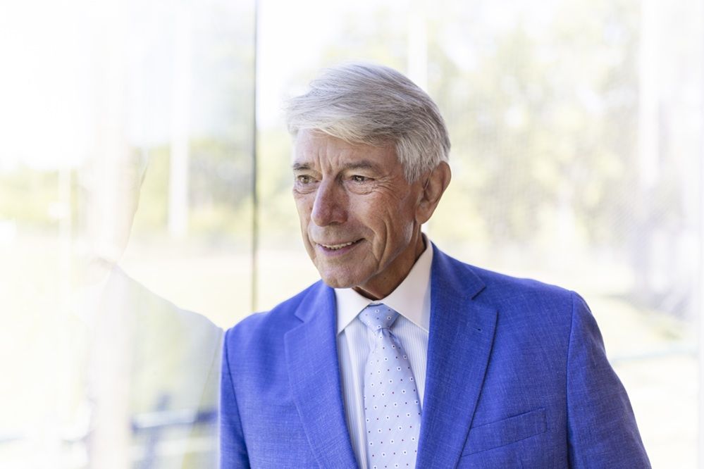 Now-retired Blue Jays broadcasting legend Buck Martinez.