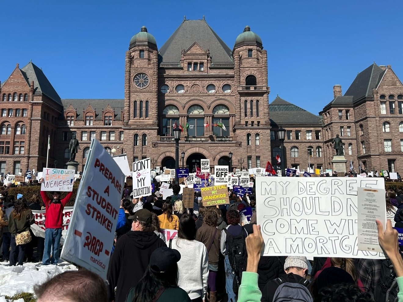 STUDENT UPRISING: Police Clash with Protesters in OSAP Revolt!