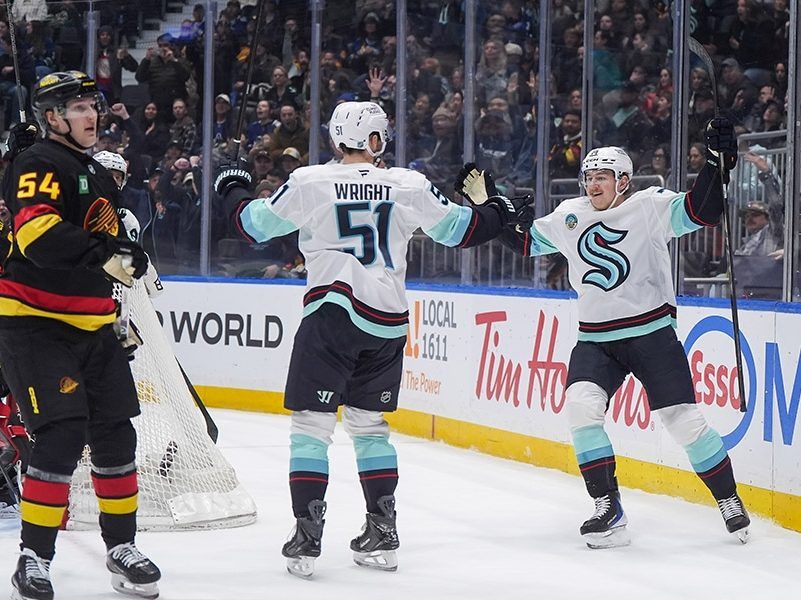 Ex-Maple Leaf Bobby McMann has sweet three-point debut with the Seattle Kraken