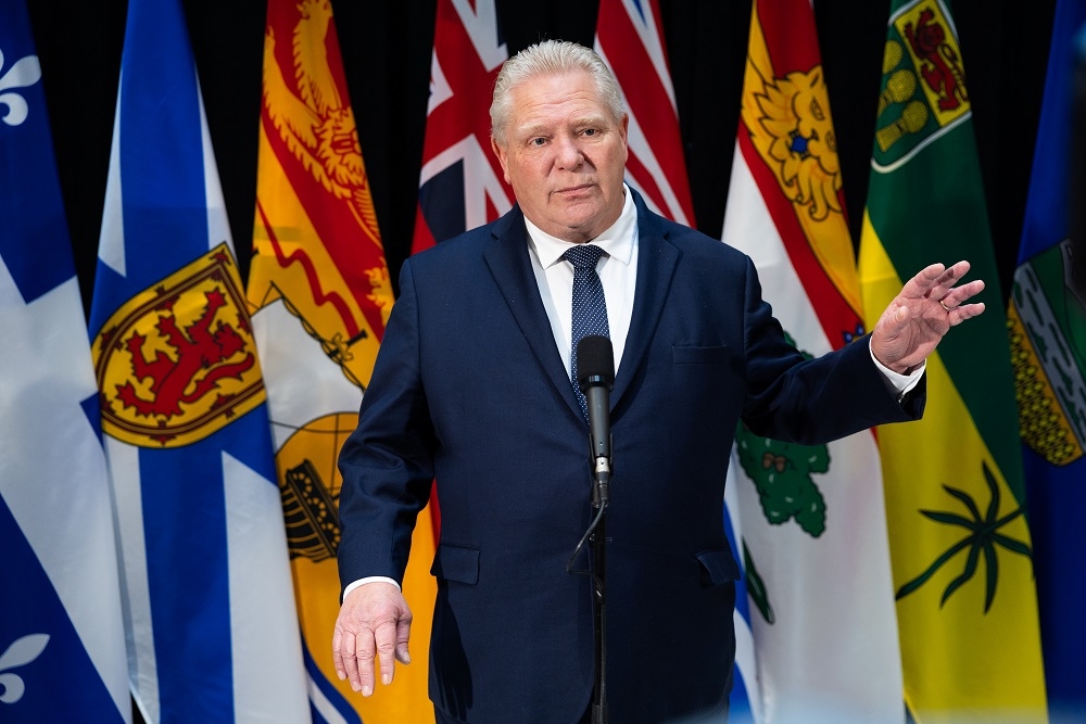  Ontario Premier Doug Ford.