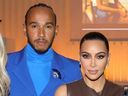 Lewis Hamilton and Kim Kardashian attend the WSJ. Magazine 2021 Innovator Awards sponsored by Samsung, Harry Winston, and Rémy Martin at MOMA on November 01, 2021 in New York City.