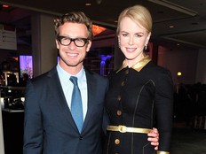 Actor Simon Baker and honoree Nicole Kidman attend Variety's 5th Annual Power of Women event presented by Lifetime at the Beverly Wilshire Four Seasons Hotel on October 4, 2013 in Beverly Hills, California.