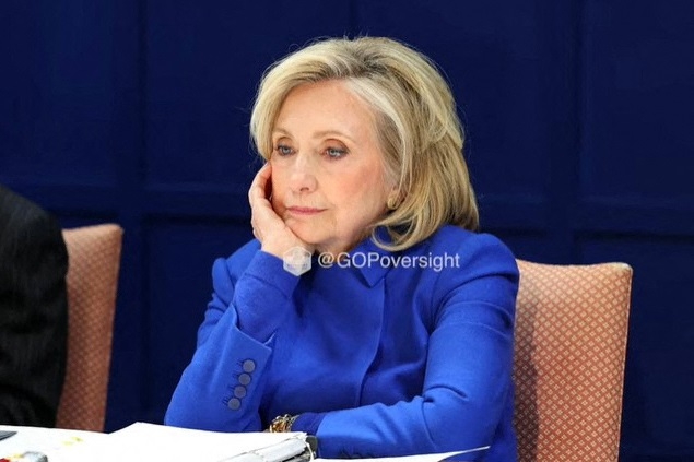  Former U.S. secretary of state Hillary Clinton.