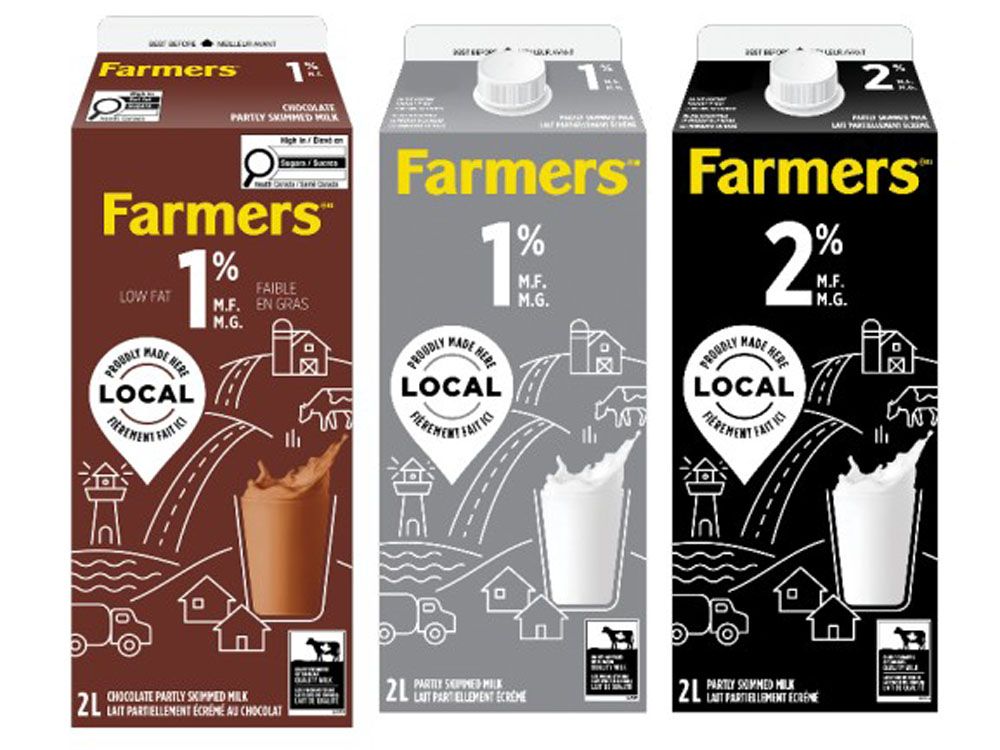 Milk products recalled in Canada due to possible presence of glass