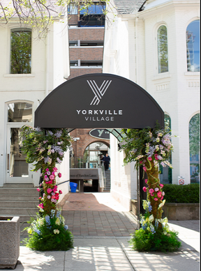 The streets of Yorkville In Toronto