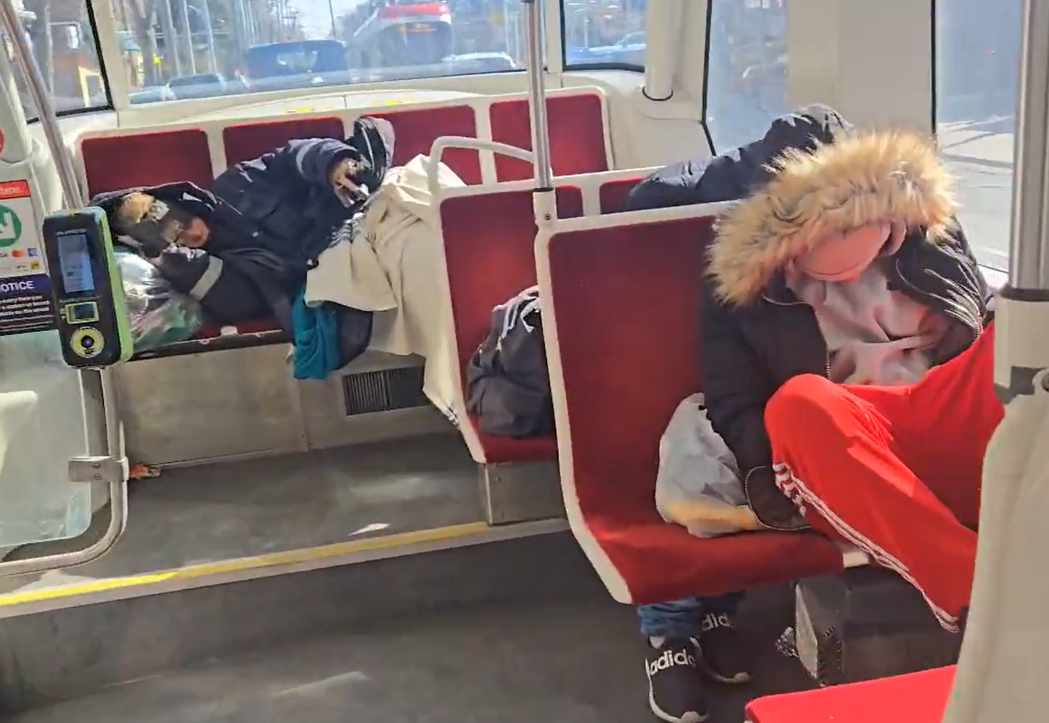 WARMINGTON: TTC being used as hotel beds makes transit unsafe for everybody