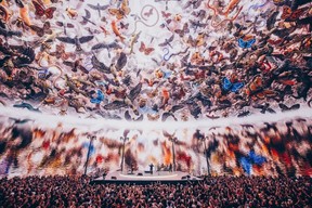 U2 performs ‘Beautiful Day’ at the Sphere in Las Vegas.
