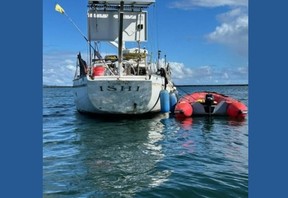 Lang’s boat, the ISHI. FBI