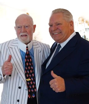Doug Ford and Don Cherry