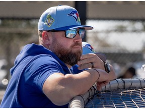 Toronto Blue Jays manager John Schneider