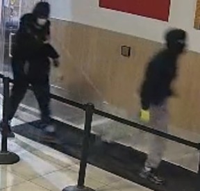 Suspects sought in a Toronto Police investigation.