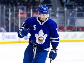 Vinni Lettieri of the Toronto Marlies
