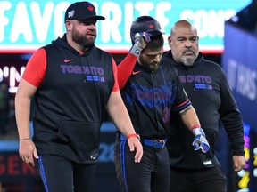 Toronto Blue Jays player Nathan Lukes