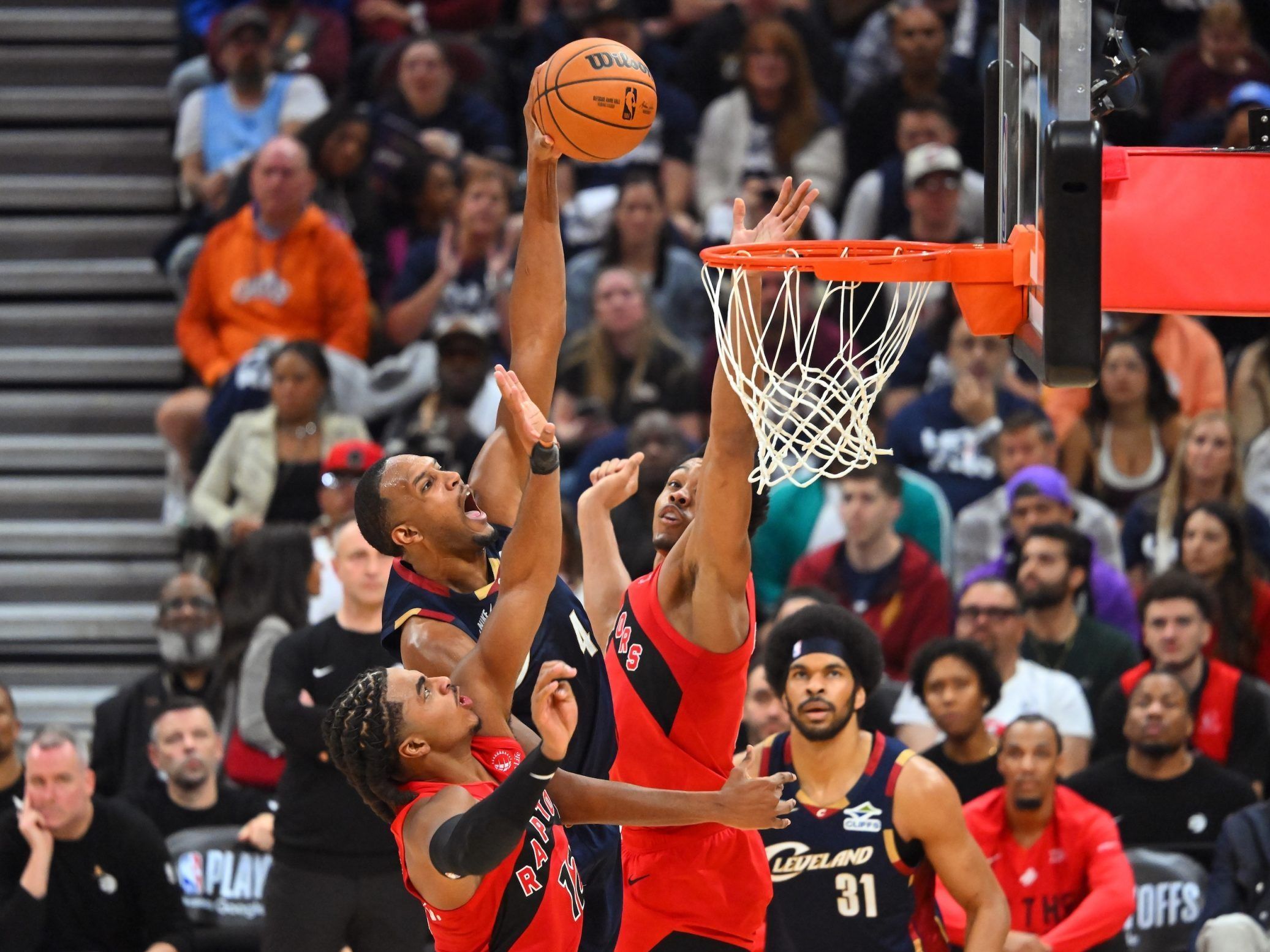 Raptors blown out in Cleveland in ugly return to playoffs