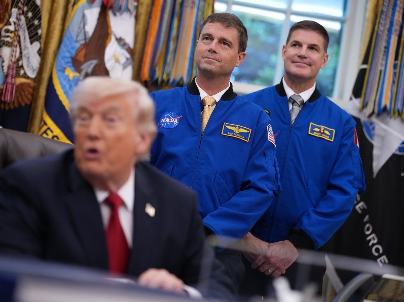 Canadian astronaut Jeremy Hansen and Artemis II crew visit White House
