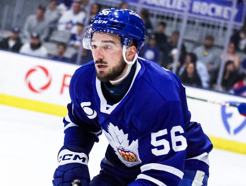 Toronto Marlies forward Cedric Pare.