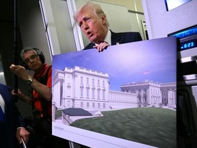 President Donald Trump has pushed for the building of a massive ballroom next to the White House.