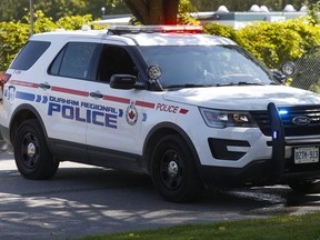 Durham Regional Police Service vehicle.
