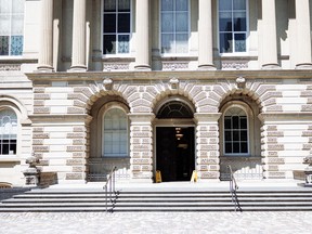 Osgoode Hall in downtown Toronto, Canada.
