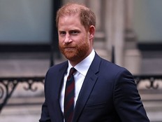 Prince Harry, Duke of Sussex departs from a court case against Associated Newspapers Ltd at The Royal Courts of Justice on January 21, 2026 in London, England.