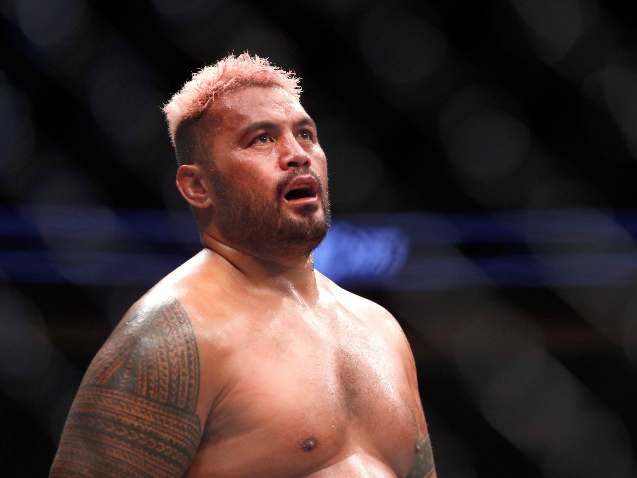 Ex-UFC star Mark Hunt arrested on domestic violence charge