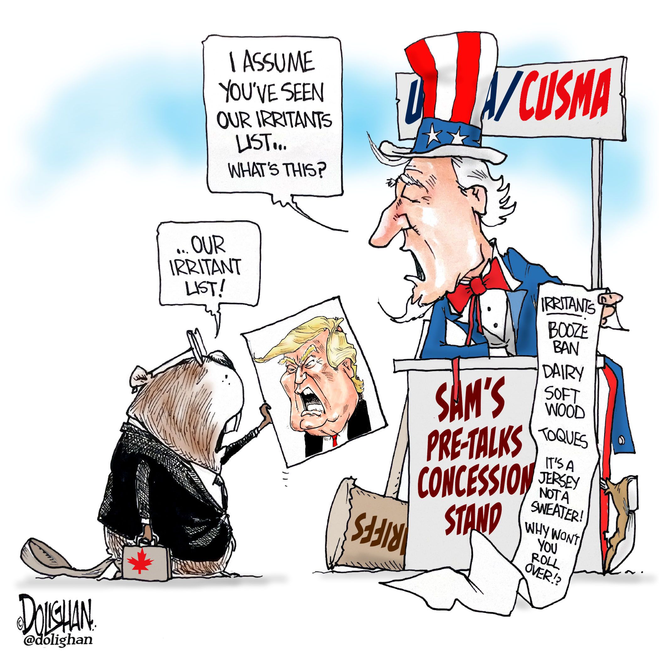 Tim Dolighan cartoon, April 25, 2026