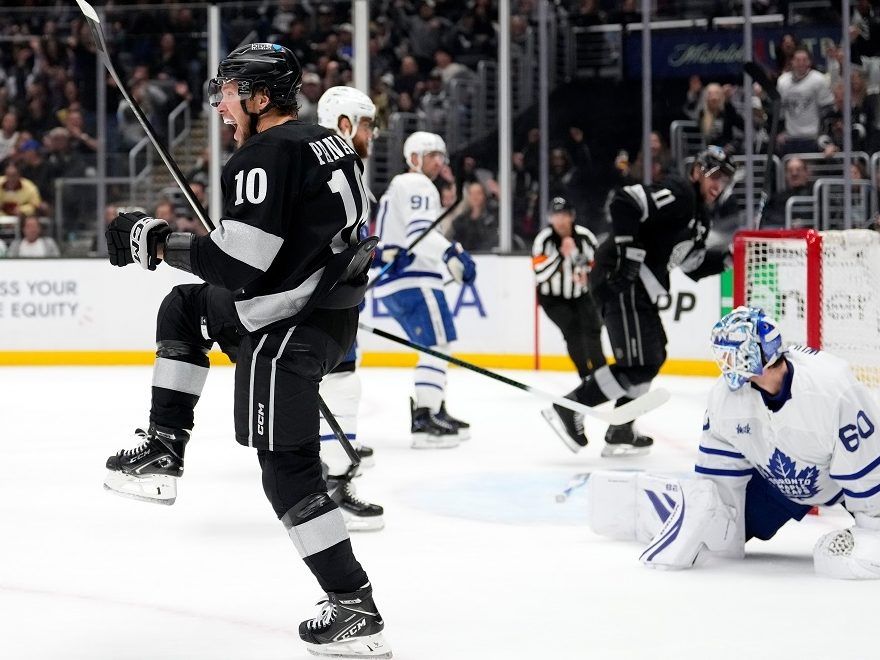 The Maple Leafs rallied but lost in overtime against the Kings, finishing a four-game Western trip with a record of 1-2-1.