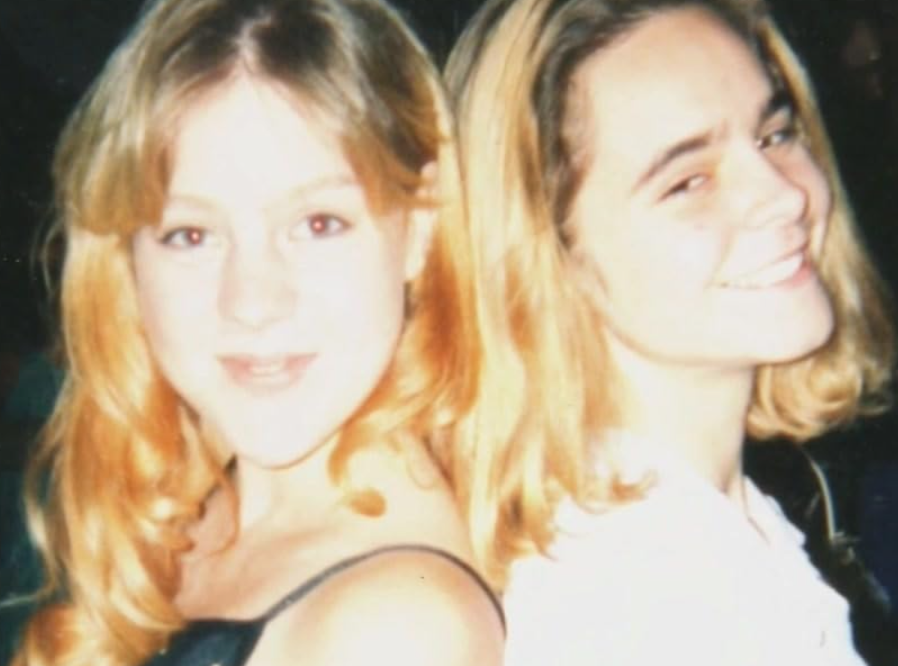  Gal pal on the side, Michelle Hetzel and Devon Guzman.