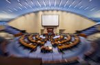 Council chambers in Toronto City Hall on January 13, 2025. Toronto Sun