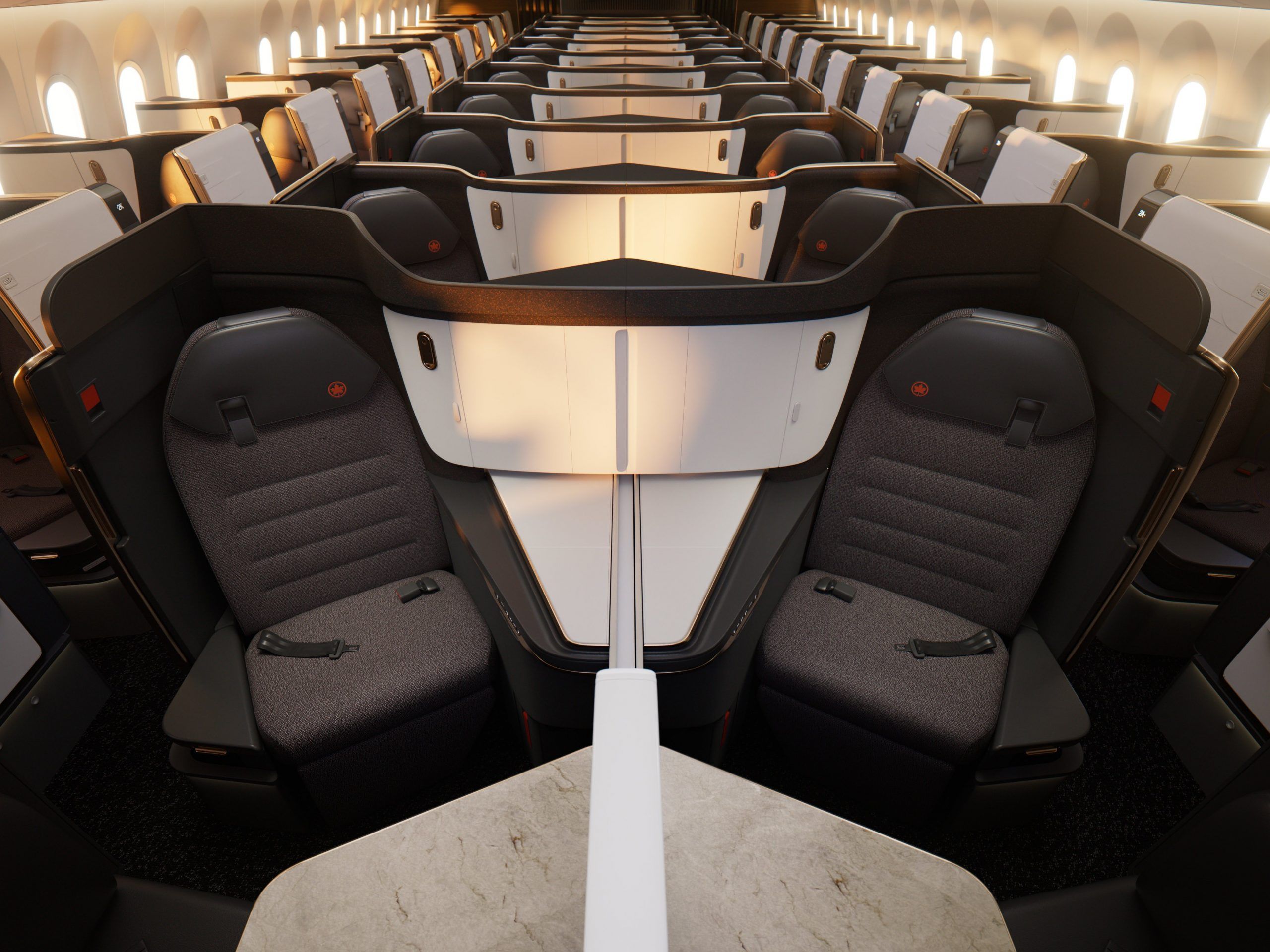 Air Canada unveils upgraded cabins, including lie-flat seats and premium suites