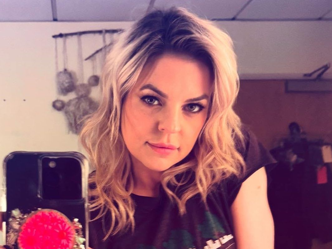 Selfie of Kirsten Storms.