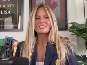 Screenshot of Lisa Robinson from X video.