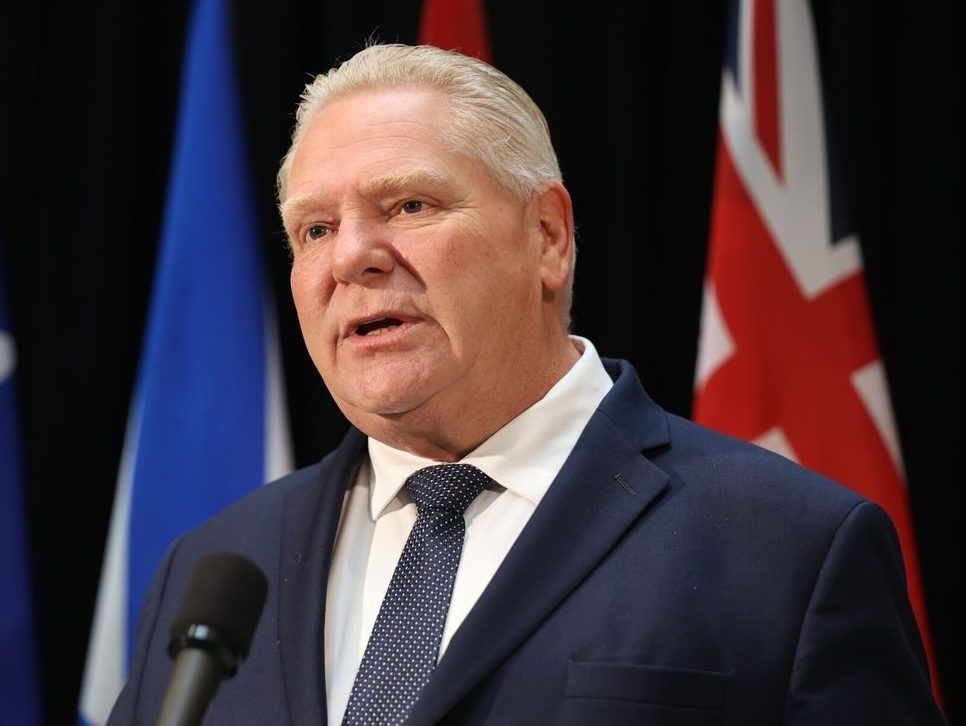 Premier Doug Ford says Ontario has sold controversial private plane