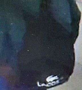 sex attack suspect's bag 1