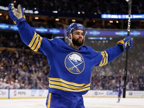 Jordan Greenway of the Buffalo Sabres