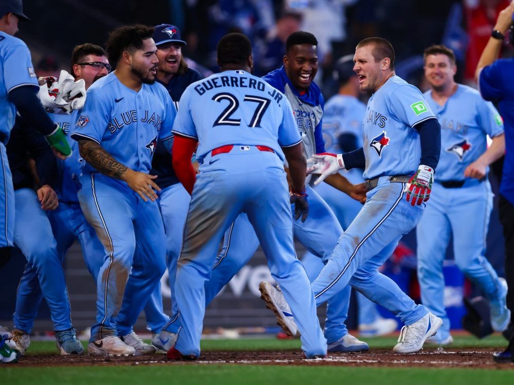 Daulton Varsho’s walk-off grand slam ends a nasty Jays losing streak to Rays