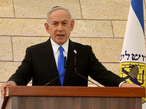 Israeli Prime Minister Benjamin Netanyahu.