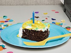 A birthday cake.
