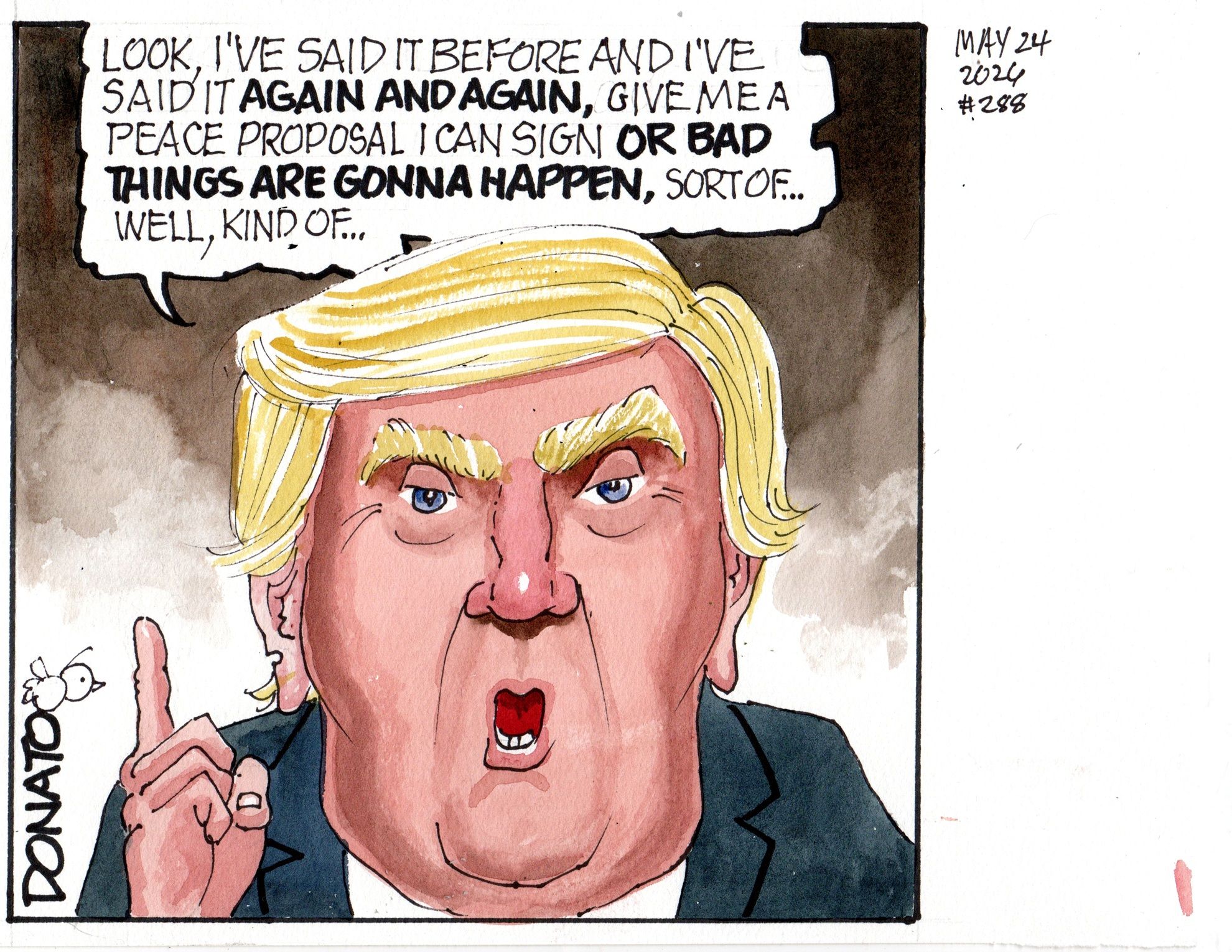 Andy Donato cartoon, May 24, 2026