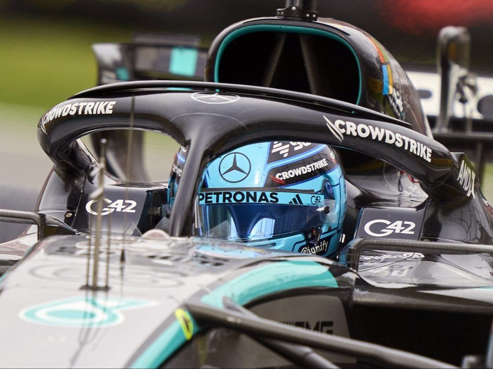 Russell snatches F1 pole in Montreal with late lap to frustrate Antonelli
